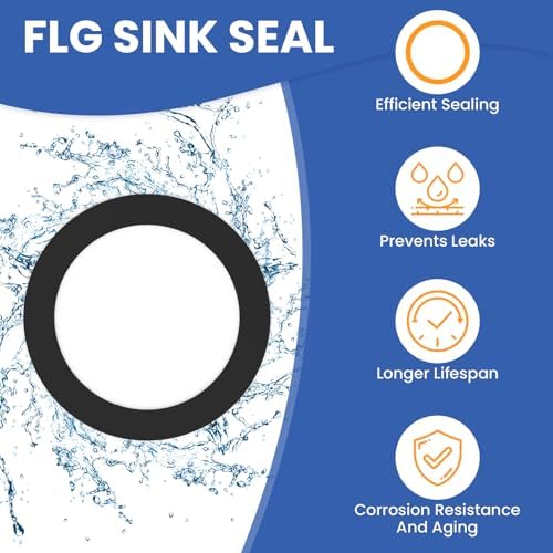 2 Pcs Kitchen Sink Drain Garbage Disposal Gasket - Image 6