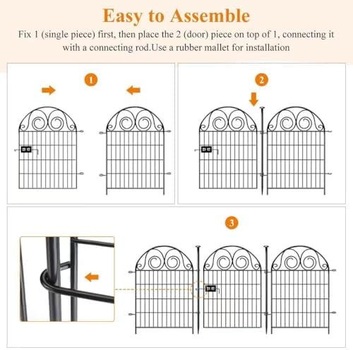 Getlay Tall Garden Animal Barrier Fencing - Image 4