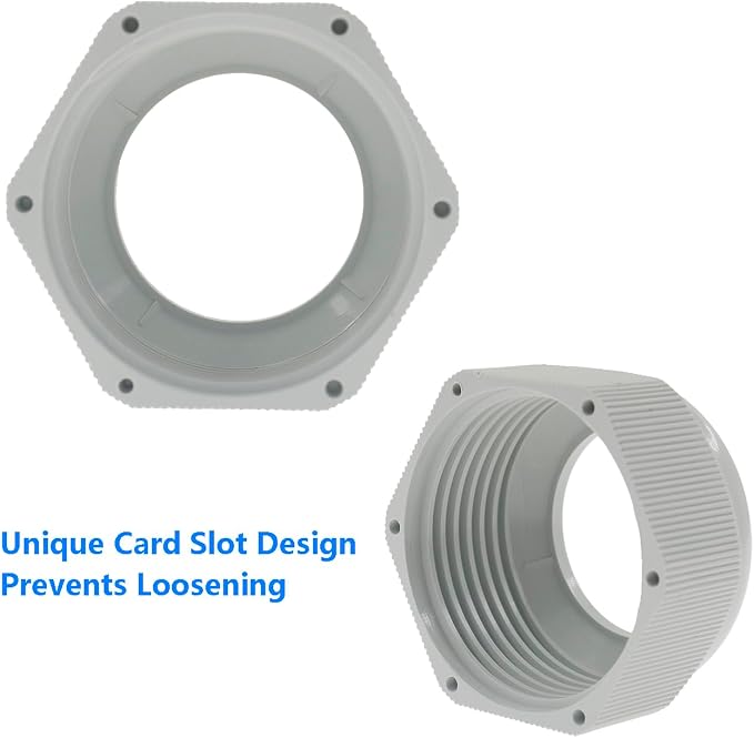 1-1/4 Inch NPT Strain Relief Nylon Cord Grip, SAFYY 5 PCS Waterproof Cable - Image 4