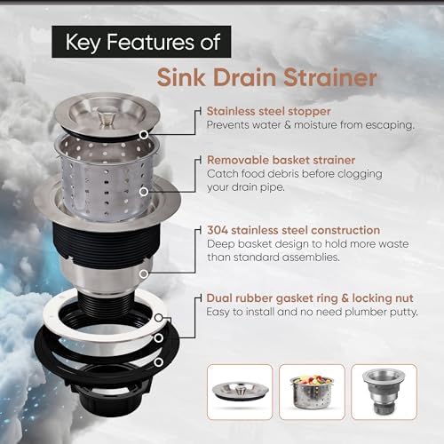 Strictly Sinks Sink Drain Strainer - Image 3