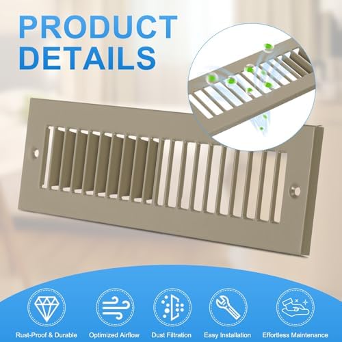 PATIKIL 2" x 14" Duct Opening Vent Cover - Image 3
