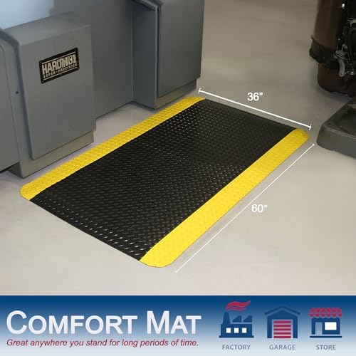Durable Corporation-442S35BKY Vinyl Diamond-Dek Sponge Industrial Anti-Fgue - Image 3