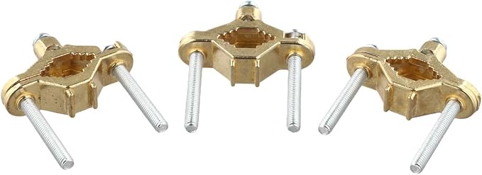 Copper Alloy Ground Clamp Set for Bonding to Water Pipe & Steel Conduit - Image 9