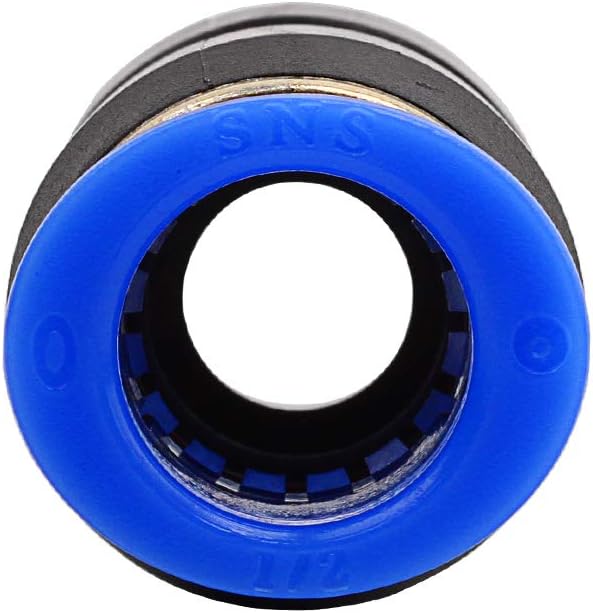 SNS 1/2" Tube OD Plastic Straight Union Pipe Tube Fitting Straight Pneumatic - Image 4