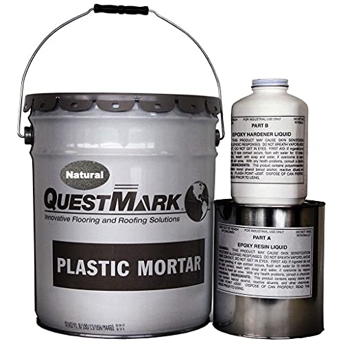 2124 Low Temperature Epoxy Concrete Floor Patch, 5 Gallon, Natural by QuestMark