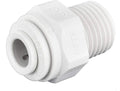 John Guest 1/4 Inch OD x 1/8 Inch NPT Male Connector, Push to Connect Plastic by JohnGuest