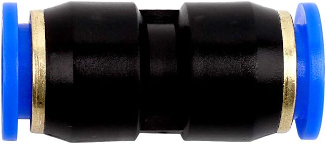 SNS 1/2" Tube OD Plastic Straight Union Pipe Tube Fitting Straight Pneumatic - Image 6