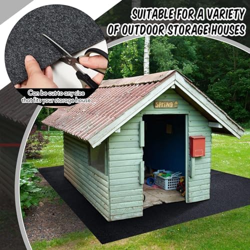 Outdoor Shed Floor Mat 8 x 15 ft, Waterproof Non Slip Rug - Image 6