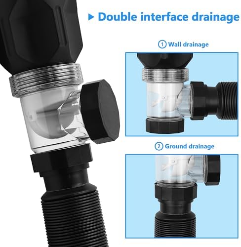 Bathroom Sink Drain Kit, with Flexible Expandable P-Trap Sink Drain Pipe - Image 3
