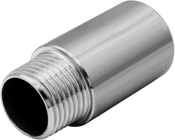 Stainless Steel Pipe Fitting 3/4" NPT Male x 3/4" NPT Female Thread Nipple Cast - Image 5