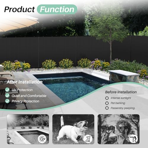 SunnyRoyal 5' x 136' Privacy Fence Screen Panel - Image 6