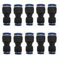 zjxed 8mm OD x 6mm OD Pneumatic quick Connector Push to Connect fittings by ROZESAZZ