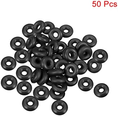 uxcell 50pcs 11x4x3.5mm Nitrile Rubber O-Rings Metric Sealing Gasket - Image 2
