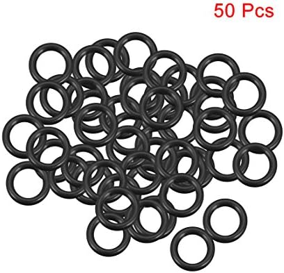uxcell 50pcs 20x13x3.5mm Nitrile Rubber O-Rings Metric Sealing Gasket - Image 2