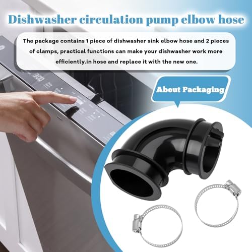 WD24X33918 Dishwasher Elbow Hose - Image 6