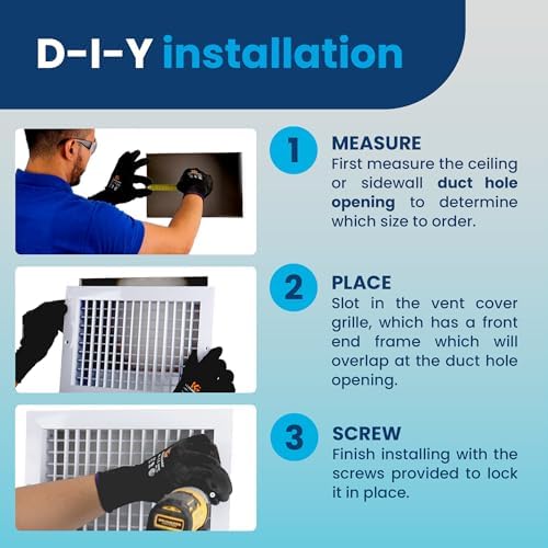 18 x 10 Duct Hole Adjustable Vent Cover - Image 5