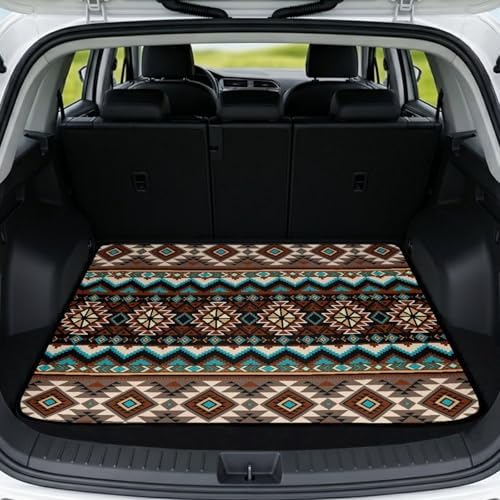 ELEQIN Car Cargo Liner Non Slip Backing Cargo Mat Rear Trunk Liner All Weather by ELEQIN