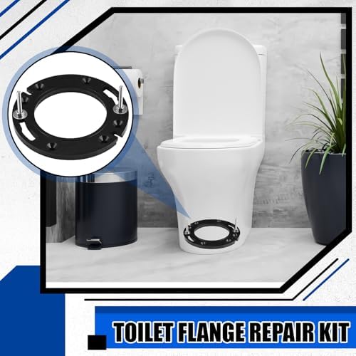 Marsui 2 Sets Toilet Flange Repair Kit Flange Repair Ring Fit 3 Inches and 4 - Image 6