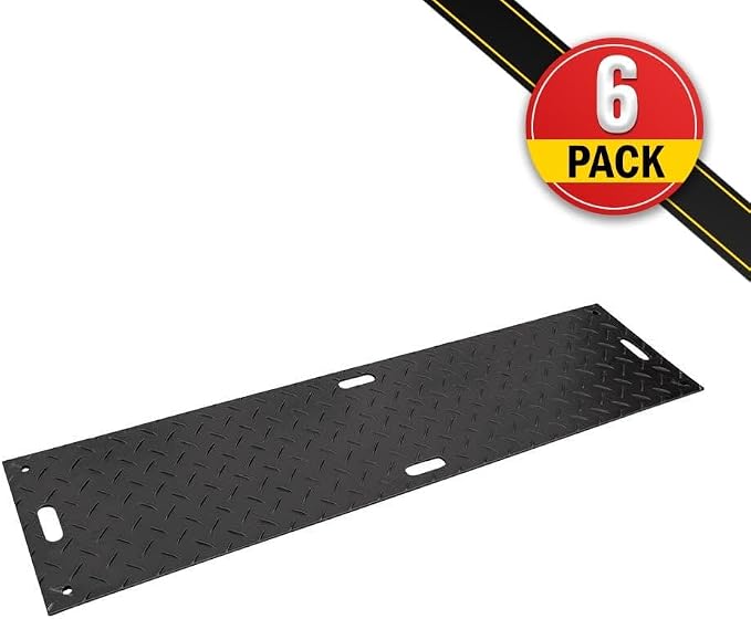 6 Pack 2' x 8' Ground Protection Mats - Image 2