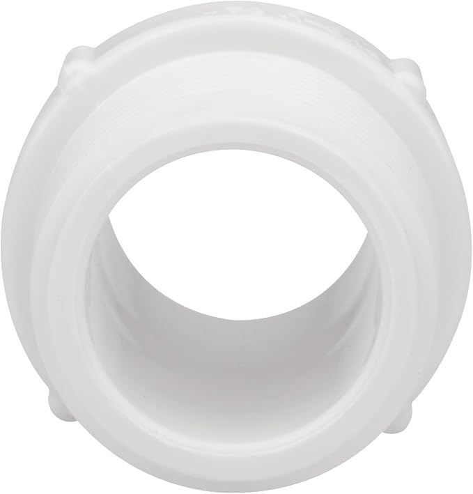 20Pack 3/4 Inch PVC Nipple Male Thread Coupling Adapter Connector 3/4" PVC NPT - Image 3