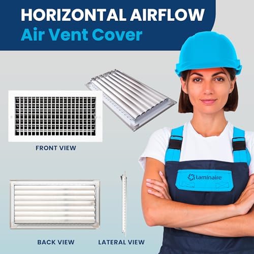 18 x 10 Duct Hole Adjustable Vent Cover - Image 2