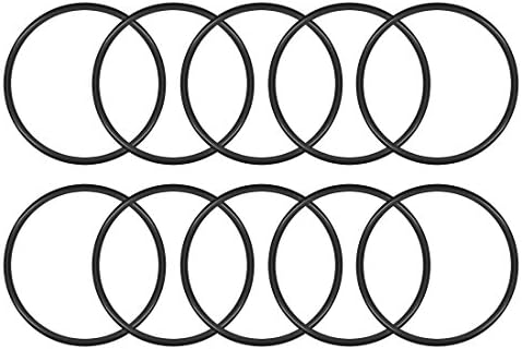 uxcell Nitrile Rubber O-Rings 45mm OD 41mm ID 2mm Width, Metric Sealing Gasket by uxcell