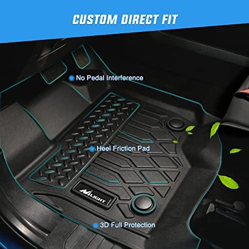 Nilight TPE Floor Mats for Ford Bronco Sport 4-Door - Image 2