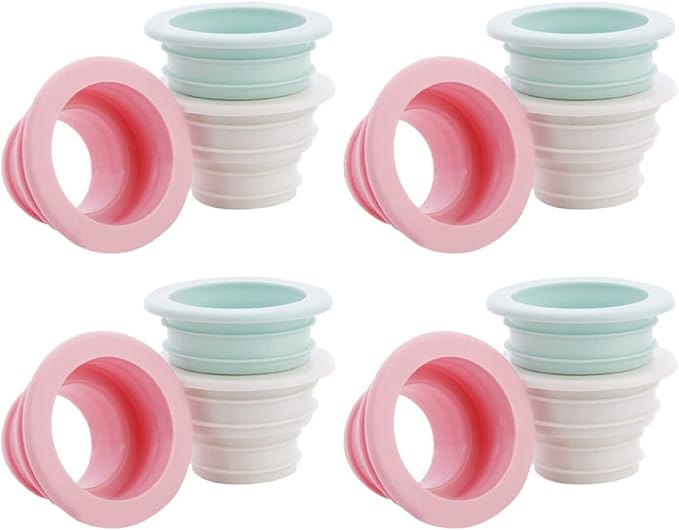 jojofuny 40pcs Drain Seal for Washing Machine and Bathroom Floor Drains Elastic by jojofuny