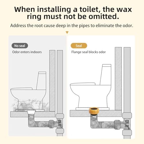 Extra Thick Toilet Wax Ring, 2 Pack - Image 4