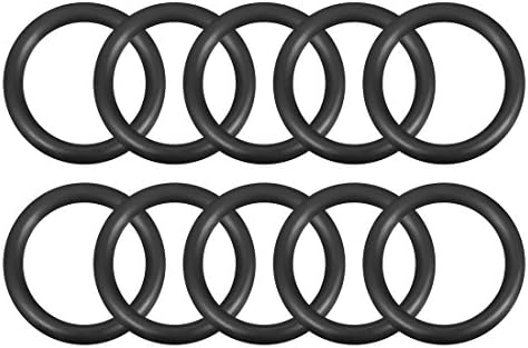 uxcell Nitrile Rubber O-Rings 42mm OD 32mm ID 5mm Width, Metric Sealing Gasket by uxcell