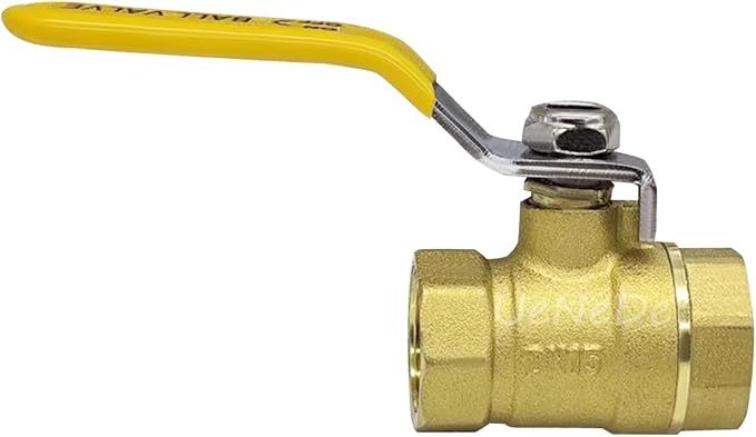 Uenede Brass 1/2 inch NPT Female Ball Valve 600 WOG, Metal Plumbing Control - Image 4
