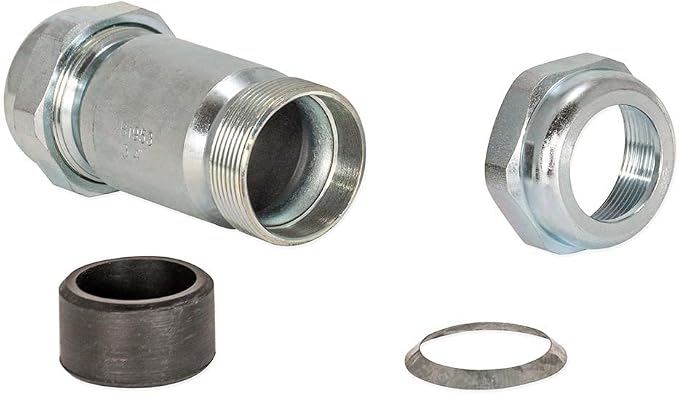 Eastman 4-1/8 Inch Long Pattern Compression Coupling, 3/4 Inch IPS, Galvanized - Image 5