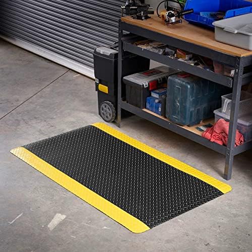 Consolidated Plastics Anti-Fatigue Heavy Duty Diamond Plate Floor Mat, - Image 5
