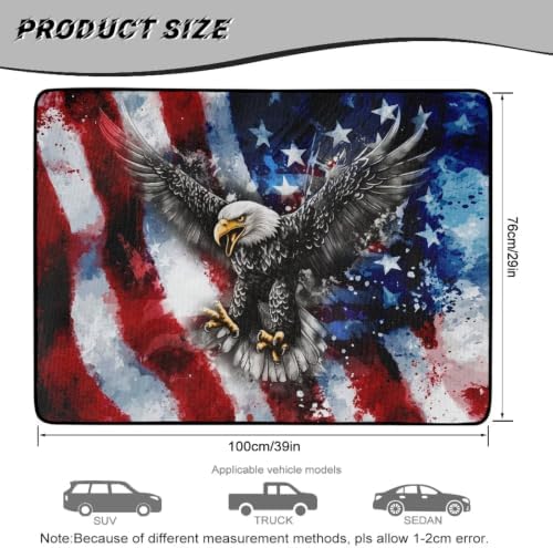 ELEQIN Trunk Cargo Liner for Cars SUV Sedan Truck Non Slip Backing Car Cargo - Image 7