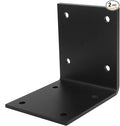 2 PCS Heavy Duty Steel L Angle Bracket by eoere