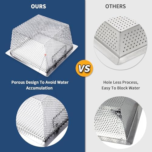 Commercial Floor Drain Strainer Super Large Drainage Area, Double Handle Basket - Image 5