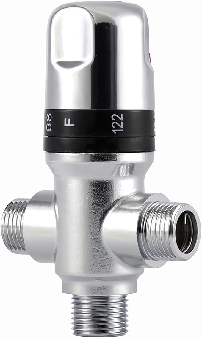 TreMax Thermostatic Mixing Valve, Shower Water Mixing Valve, - Image 4
