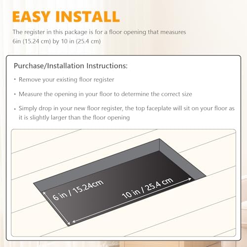 6x10 Floor Register - Image 5