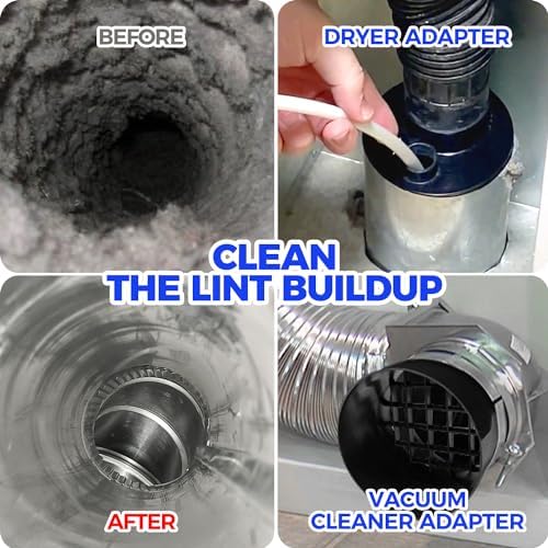 Holikme 42FT Dryer Vent Cleaner Kit 50Pcs - Image 5