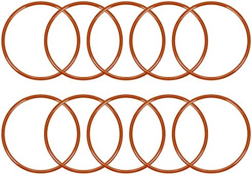 uxcell Silicone O-Ring, 60mm Outside Diameter, 55.2mm Inner Diameter, 2.4mm by uxcell