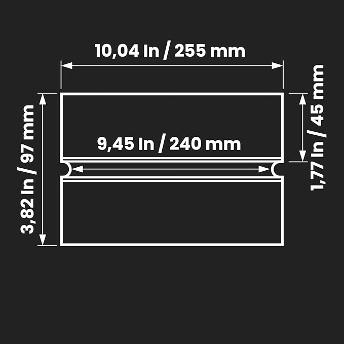 Repa Market Female Fit 10 Inch Galvanized Steel Dryer Duct Connector - Image 2