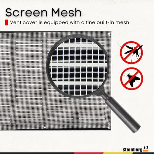 Steinberg14 Black Vent Cover 14x10 - Image 4