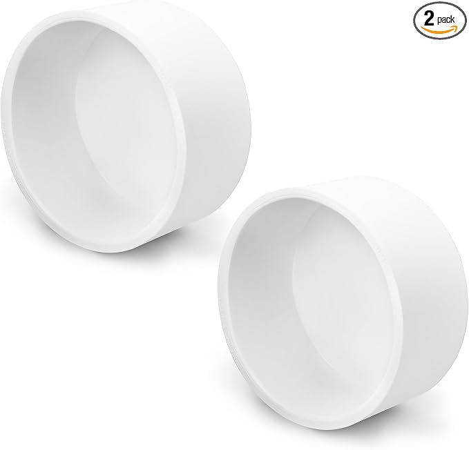 SCH40 PVC Cap 4 Inch by Zernmiarder