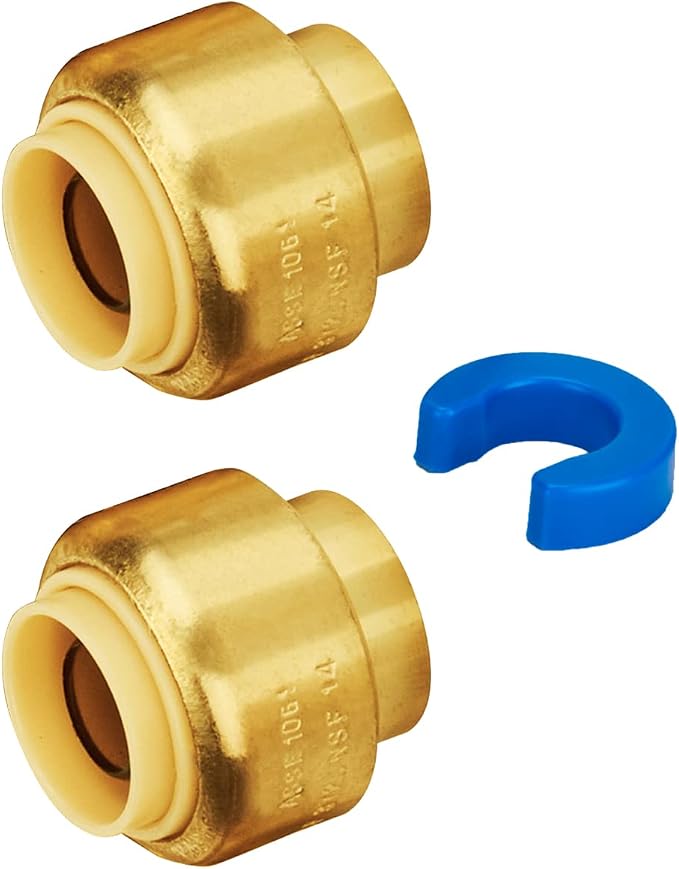 1/2-Inch End Cap, Push-Fit PEX Cap, by SUNGATOR