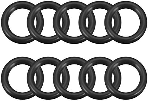 uxcell Nitrile Rubber O-Rings 21mm OD 13mm ID 4mm Width, Metric Sealing Gasket by uxcell
