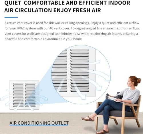 20×12 Return Air Grille Return Vent Cover - Image 7
