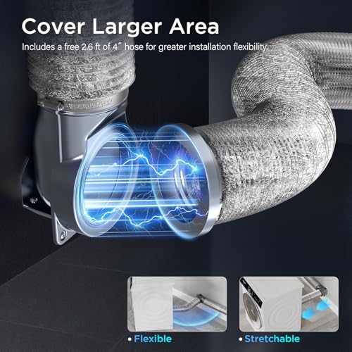 Magnetic Dryer Vent Coupling, 4-Inch Dryer Vent Connector - Image 4