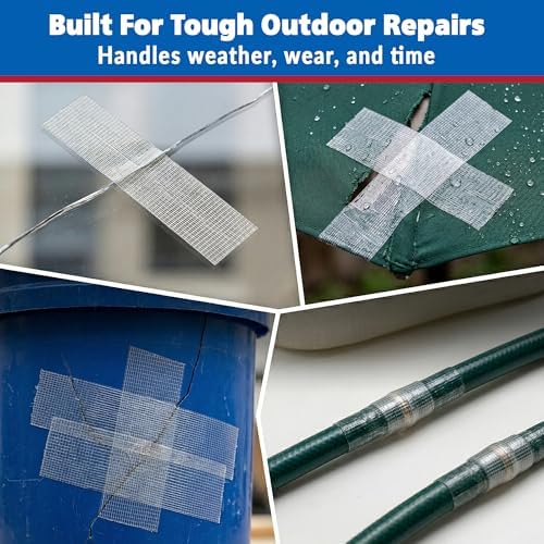 Gaffer Power Clear Repair Tape 3 in x 20 Yds, Waterproof, Made in USA - Image 6