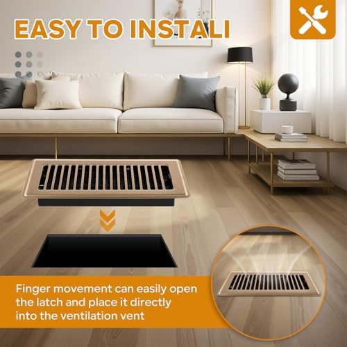 6x12 Floor Register, Floor Vent Covers - Image 4