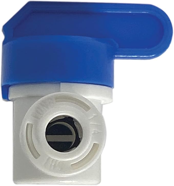 Speed Fit 1/4 or 3/8 Inch Shut Off Valve, Push to Connect Plastic Plumbing - Image 8
